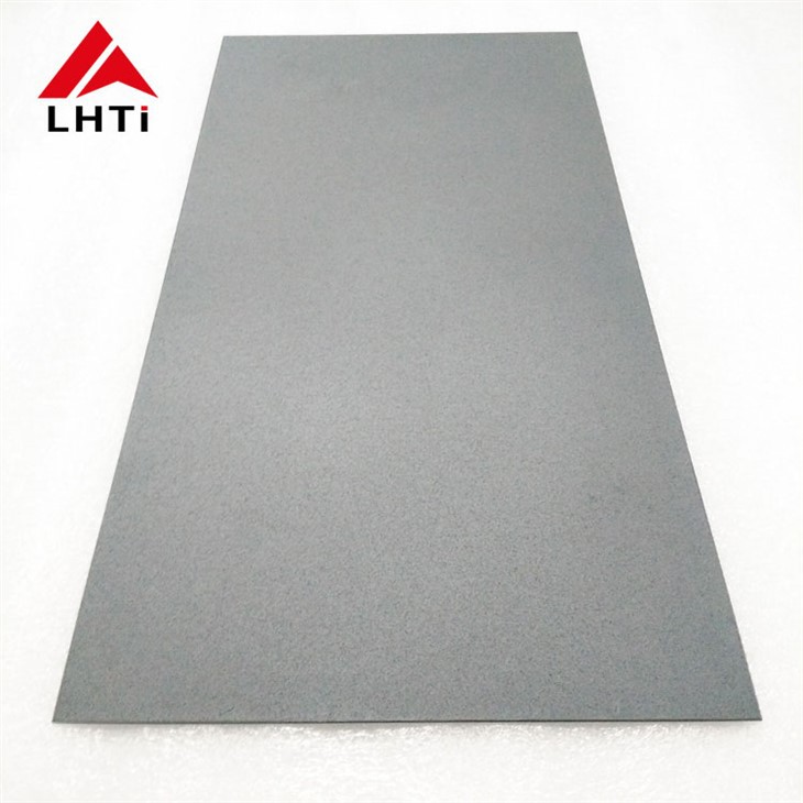 0.8mm Thickness Gr4 Titanium Sheet Sandblasting Straight Shape Cold Rolled