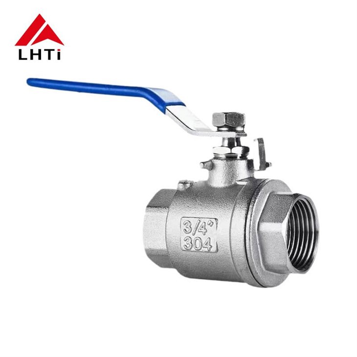 2 Way Threaded Titanium Ball Valve