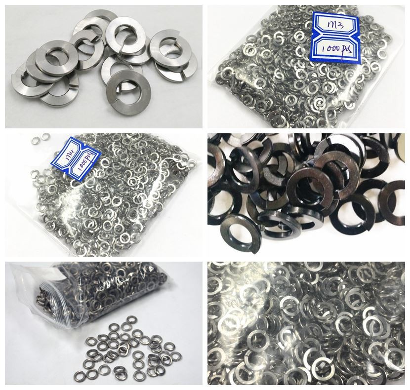 Titanium spring washers