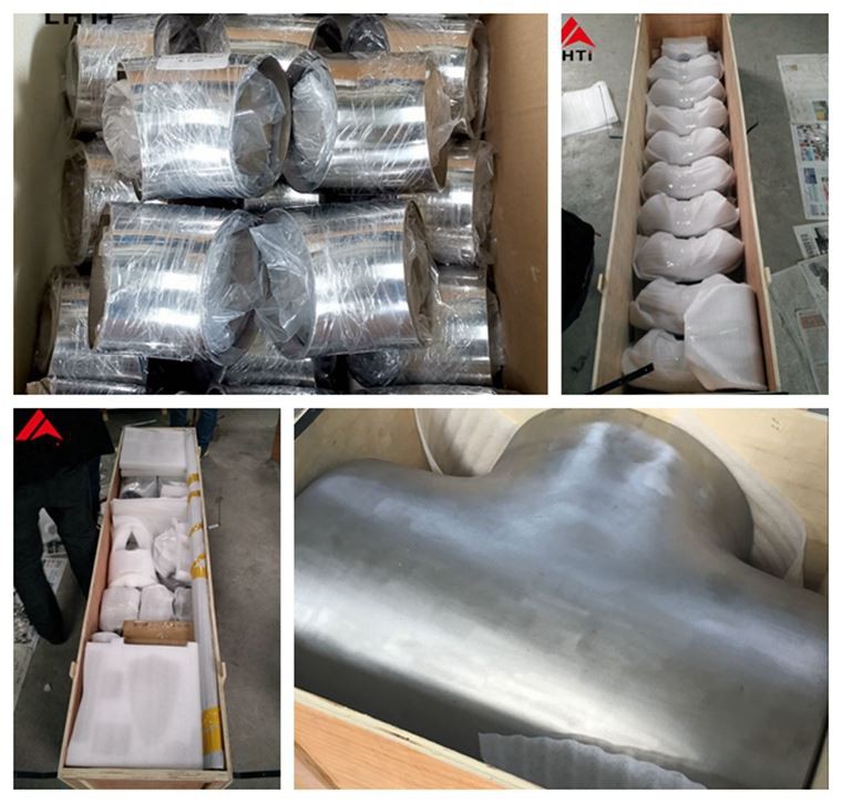 Titanium pipe fittings