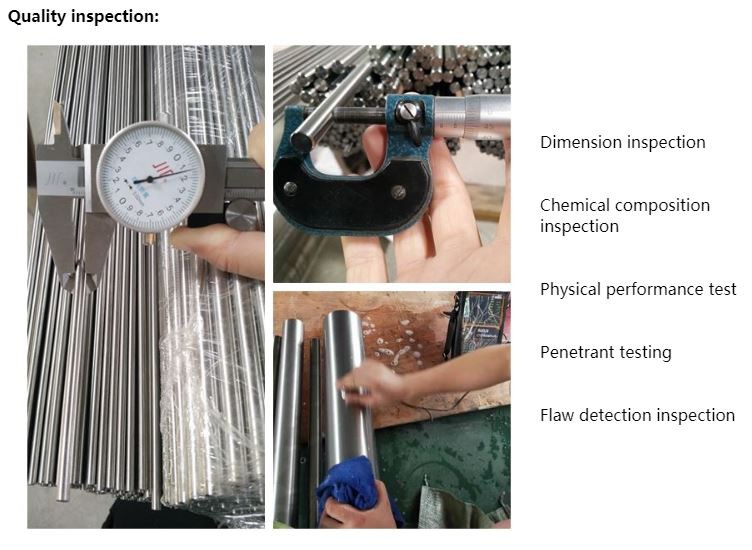 titanium bar quality inspections