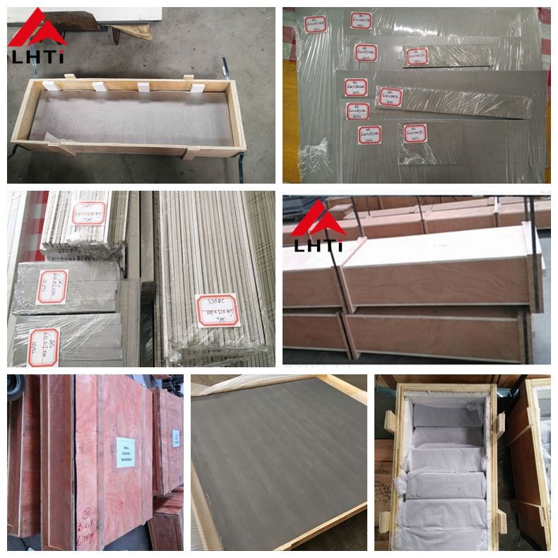 Titanium sheet packaging