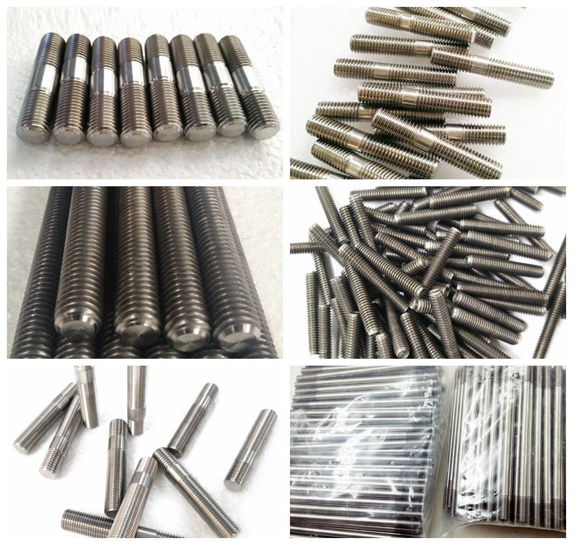 Titanium stud bolt