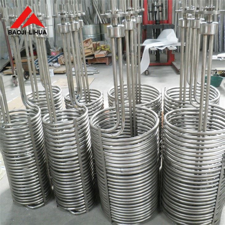 ASTM B338 Titanium Coil Pipes