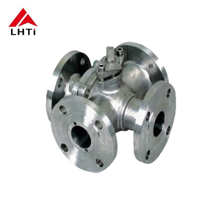 Four Way Titanium Ball Valve