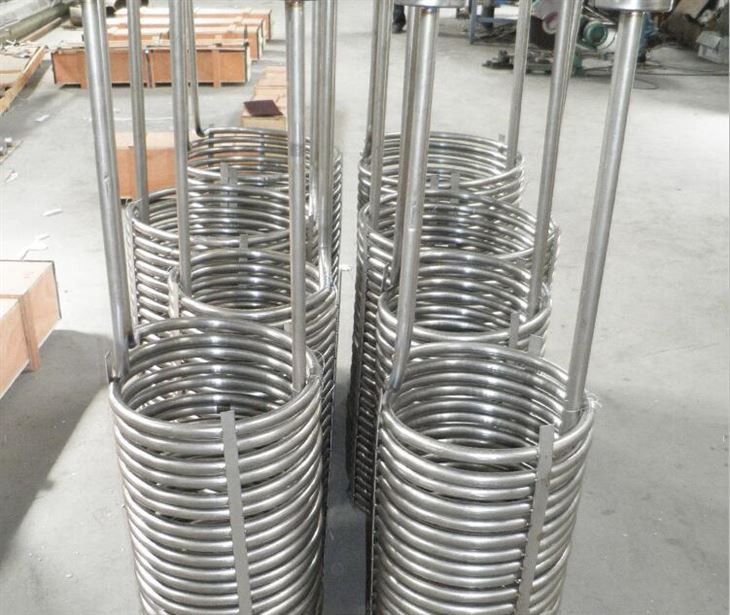 Titanium Coil Pipes