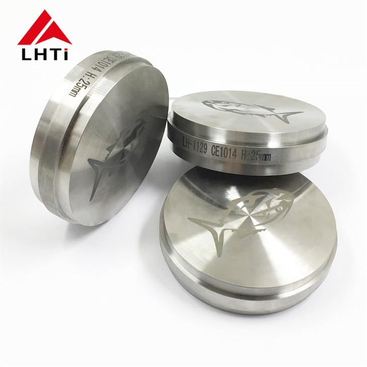 Titanium Round Cake Precision Custom Machining Parts