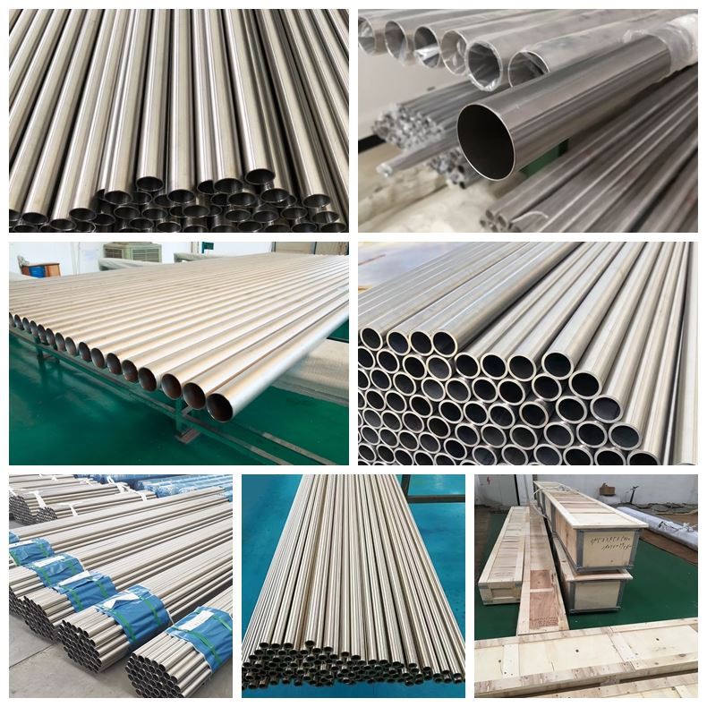 Titanium pipe tube1