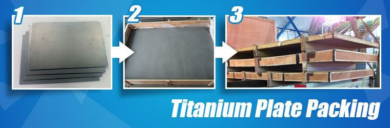 titanium plate packing