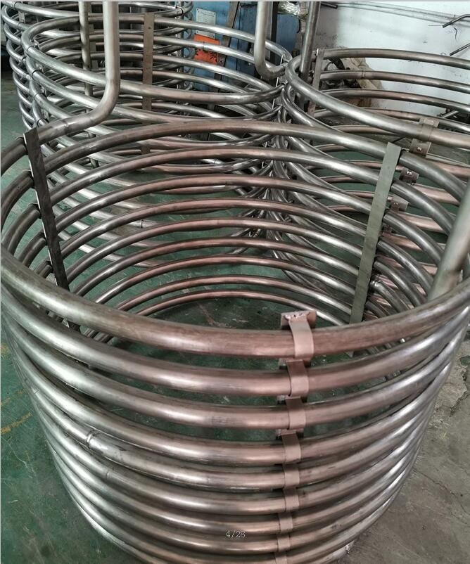 Titanium coil tube pipe 14